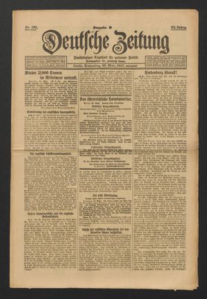Deutsche Zeitung vom 29.03.1917