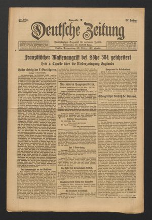 Deutsche Zeitung vom 29.03.1917