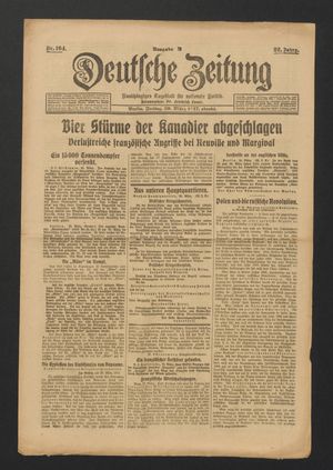 Deutsche Zeitung vom 30.03.1917