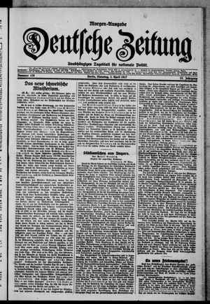 Deutsche Zeitung vom 03.04.1917