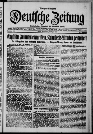 Deutsche Zeitung vom 12.04.1917