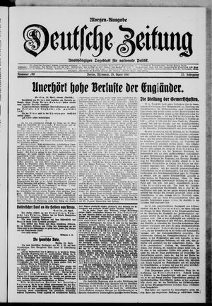 Deutsche Zeitung vom 25.04.1917