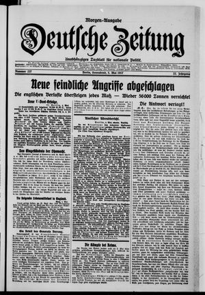 Deutsche Zeitung vom 05.05.1917