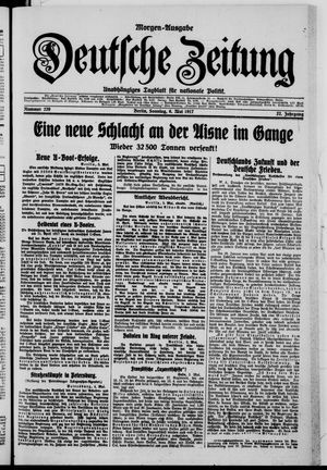 Deutsche Zeitung vom 06.05.1917