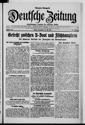 Deutsche Zeitung vom 12.05.1917
