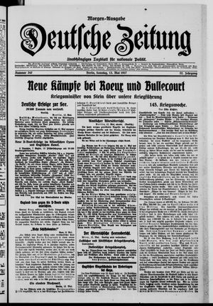 Deutsche Zeitung vom 13.05.1917