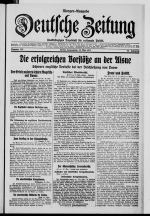 Deutsche Zeitung vom 19.05.1917