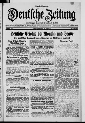 Deutsche Zeitung vom 19.05.1917