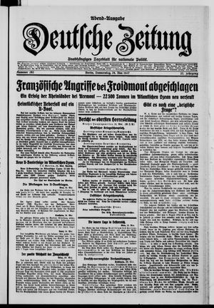 Deutsche Zeitung vom 24.05.1917