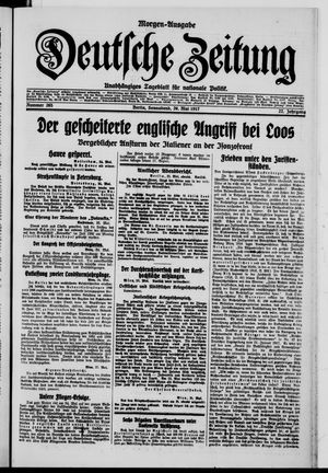 Deutsche Zeitung vom 26.05.1917