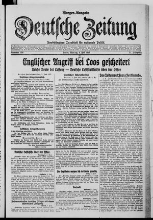 Deutsche Zeitung vom 04.06.1917