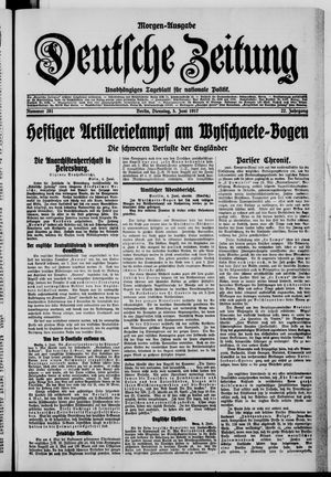 Deutsche Zeitung vom 05.06.1917