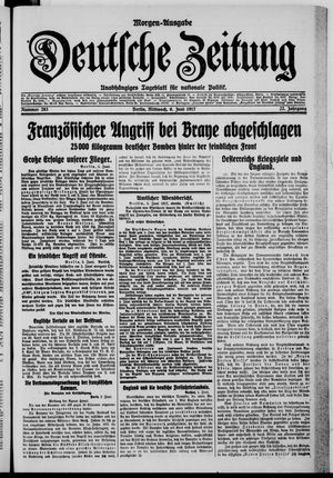 Deutsche Zeitung vom 06.06.1917