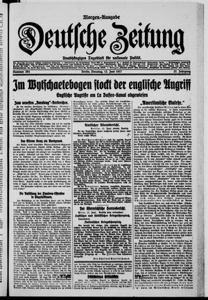 Deutsche Zeitung vom 12.06.1917