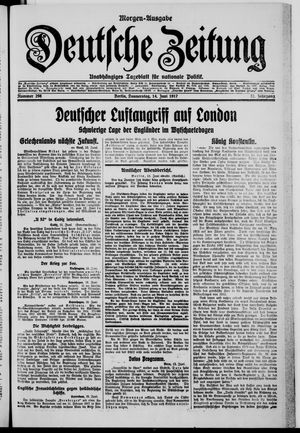 Deutsche Zeitung vom 14.06.1917