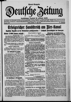Deutsche Zeitung vom 15.06.1917