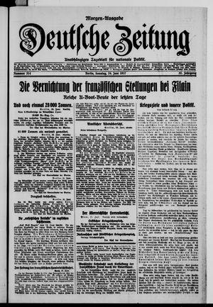 Deutsche Zeitung vom 24.06.1917