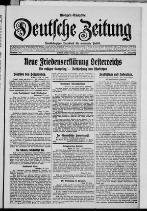Deutsche Zeitung vom 28.06.1917