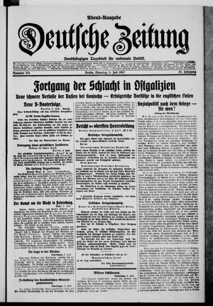 Deutsche Zeitung vom 03.07.1917