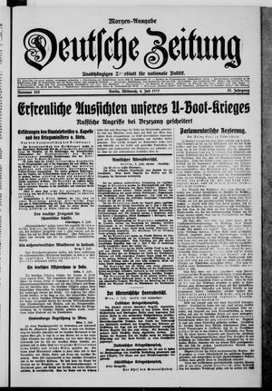 Deutsche Zeitung vom 04.07.1917
