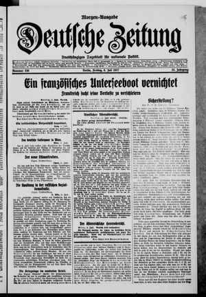 Deutsche Zeitung vom 06.07.1917