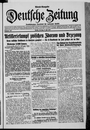 Deutsche Zeitung vom 06.07.1917