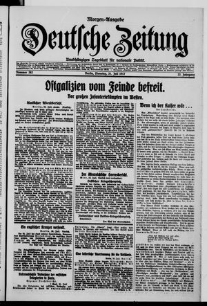 Deutsche Zeitung vom 31.07.1917