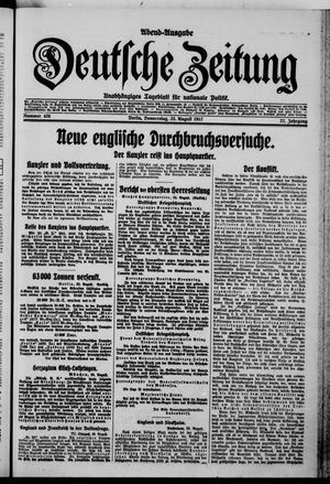 Deutsche Zeitung vom 23.08.1917