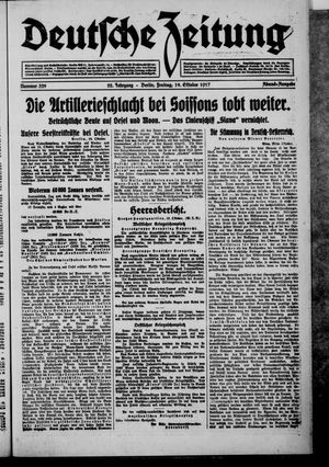 Deutsche Zeitung vom 19.10.1917
