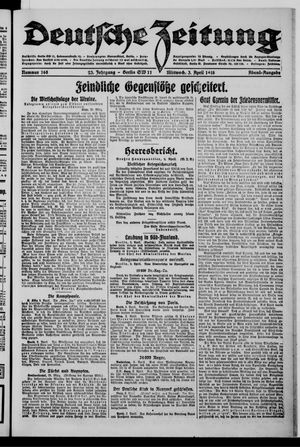 Deutsche Zeitung vom 03.04.1918
