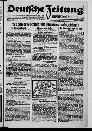 Deutsche Zeitung vom 07.05.1918