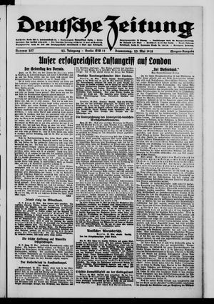 Deutsche Zeitung on May 23, 1918