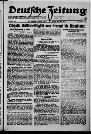 Deutsche Zeitung on May 24, 1918