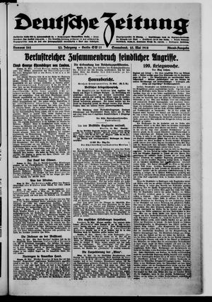 Deutsche Zeitung on May 25, 1918