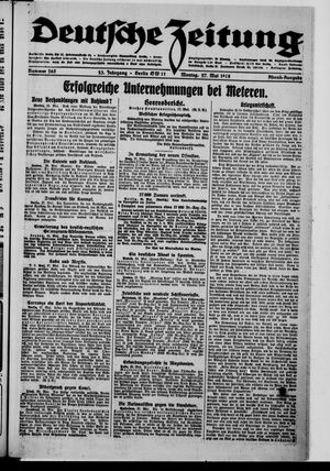 Deutsche Zeitung vom 27.05.1918