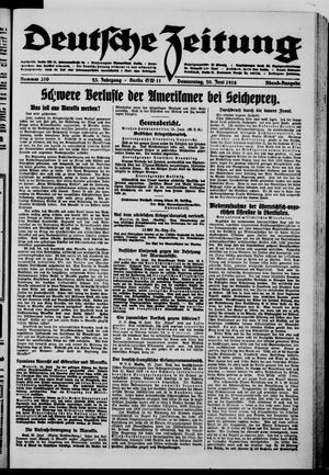 Deutsche Zeitung vom 20.06.1918