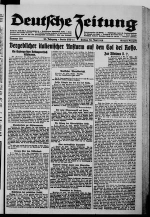Deutsche Zeitung vom 28.06.1918