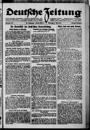 Deutsche Zeitung vom 02.07.1918