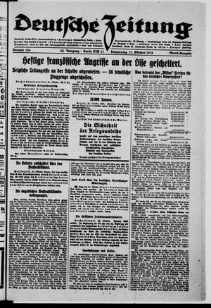 Deutsche Zeitung vom 31.10.1918