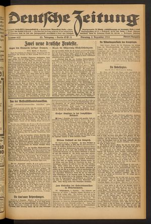 Deutsche Zeitung vom 03.12.1918