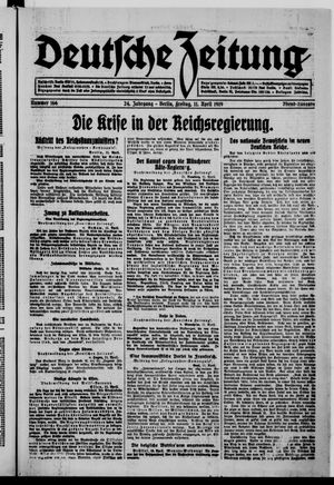 Deutsche Zeitung vom 11.04.1919