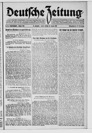 Deutsche Zeitung vom 30.01.1920