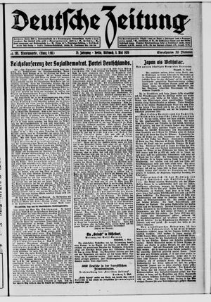 Deutsche Zeitung vom 05.05.1920