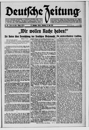 Deutsche Zeitung vom 29.06.1920