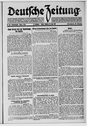 Deutsche Zeitung vom 29.06.1920