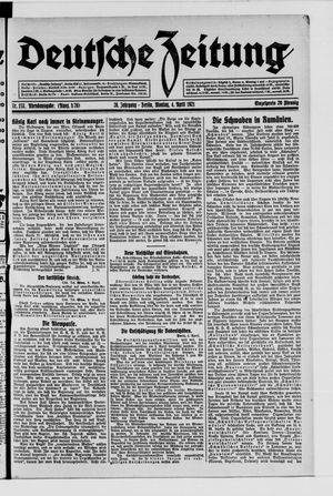 Deutsche Zeitung vom 04.04.1921