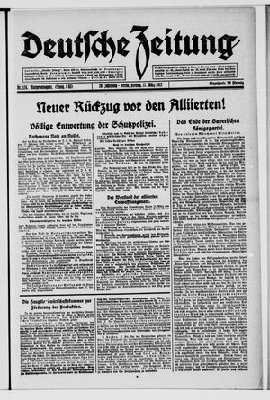 Deutsche Zeitung vom 17.03.1922