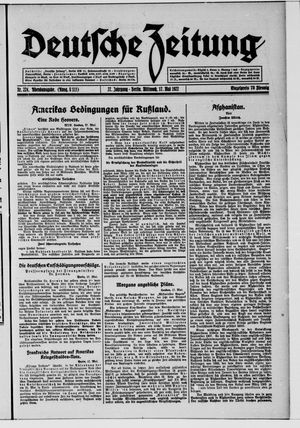 Deutsche Zeitung vom 17.05.1922
