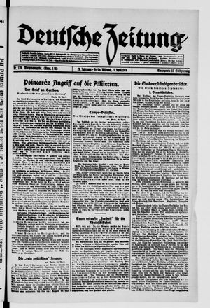 Deutsche Zeitung vom 23.04.1924