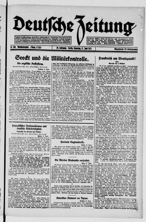 Deutsche Zeitung vom 17.06.1924